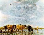 CUYP, Aelbert Cows in the Water oil painting reproduction